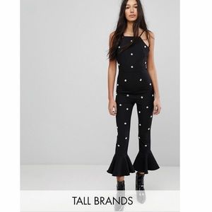 Pearl Embellished Jumpsuit